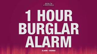 1 Hour Burglar Alarm SOUND EFFECT  1 Hr Einbruch Alarm Alarmanlage SOUNDS SFX [upl. by Mair]