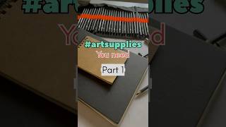 Art supplies you need part 1 artsupplies art [upl. by Thorner460]