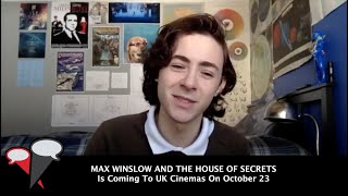 EXCLUSIVE Interview Anton Starkman  Max Winslow And The House Of Secrets The Fan Carpet [upl. by Yadrahc]