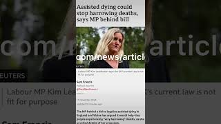 Men play God Assisted Dying Bill to pass httpswwwbbccomnewsarticlescx2l7m6r55do [upl. by Yrmac]