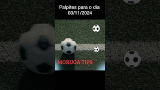 Palpites de futebol 03112024 shorts [upl. by Randolf]