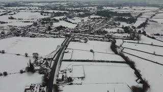 caverswall Stoke on trent in the snow [upl. by Ivette953]