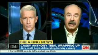 Dr Phil amp Anderson Cooper Discuss the Casey Anthony Trial [upl. by Yeleek]