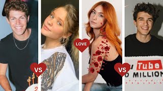 Madeline Damskey Vs Ben Azelart Vs Brent Rivera Vs Ana Saia Lifestyle Comparison In 2024🌟 [upl. by Otha]