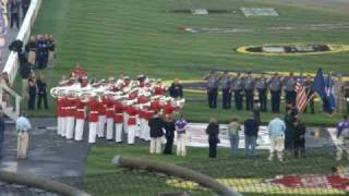 The Commandants Own Marine Drum and Bugle Corps perform the National Anthem [upl. by Ylak]