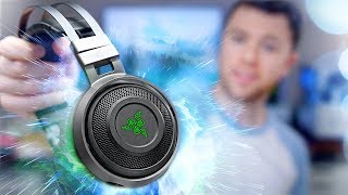 FEEL Your Games Razer Nari Ultimate Headset First Impressions [upl. by Shrier]