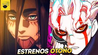 🔥 ESTRENOS ANIME POTENTES TEMPORADA OTOÑO 2024 🔝 [upl. by Kieryt]