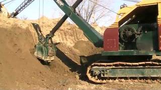 Bucyrus Erie 15B up close [upl. by Enitnatsnoc]