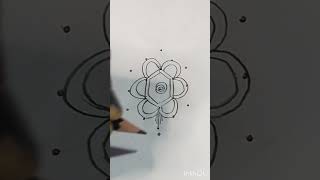 53 dots simple rangoli [upl. by Gilmer]