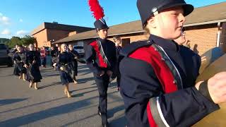 South Doyle High and Middle School Band March to the Stadium 09202024 [upl. by Isidora]