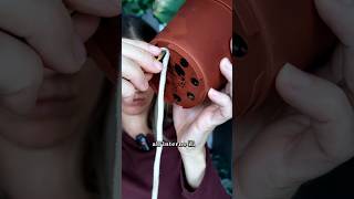 Metodo fai da te per rendere un vaso autoirrigante plants plantlover tips faidatecreativo [upl. by Amirak]