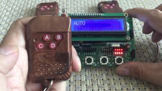 How to use  433Mhz Wireless Receiver Learning Code 1527 Decoding Module [upl. by Avlasor]