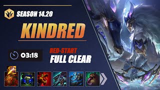 Season 1420 Kindred clear  Full clear Red 318 [upl. by Ahsinotna]