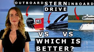 Inboard vs Outboard vs Sterndrive [upl. by Yllop]