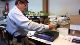 Perfect Binding Multiple Books at Once with the Fastback Model 20 Document Binder [upl. by Otrebron]