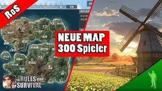 Rules of Survival  neue Map neue Waffen amp 300 Spieler gleichzeitig  RoS deutschgerman [upl. by Assirual]