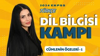 11 2024 EKPSS Türkçe  CÜMLENİN ÖGELERİ  1  Sinem ÜLKÜ [upl. by Netsrik]