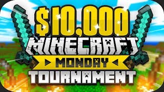 10000 MINECRAFT Monday Tournament w Zerkaa Sidemen Duo Week 6 [upl. by Kylah]