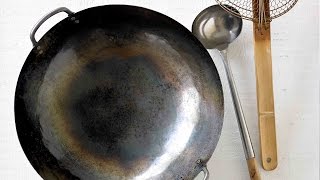 How to Season a Wok  Wok Maintenance at Home [upl. by Adnical]