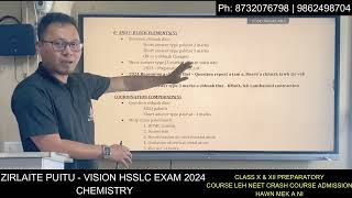 VISION 2024 HSSLC EXAMCHEMISTRY ANALYSIS [upl. by Penrod]