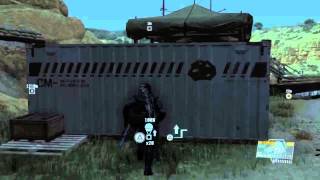 MGS V TPP  Mission 4  Extract the materials container from the Eastern Communications Post [upl. by Akenna120]