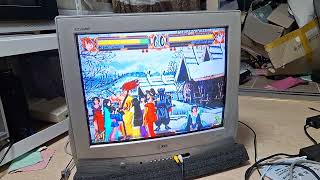 Raspberry pi 5  LAKKA composite crt 480i [upl. by Llewen]