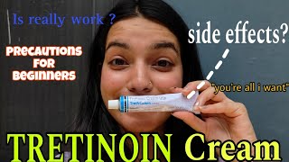 TRETINOIN CREAM OR GEL  HOW TO USE  MANSINAUTIYAL [upl. by Loos]