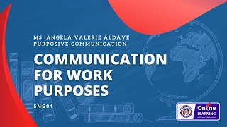 Communication For Work Purposes [upl. by Eugeniusz]