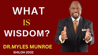 WHAT IS WISDOM  Shiloh 2002  Bishop David Oyedepo [upl. by Lucia]