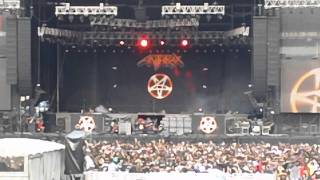 Anthrax  The Devil You Know  Live at The Big 4 Concert at Yankee Stadium 9142011 [upl. by Bank275]