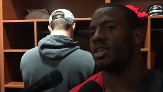 Rose Bowl Champs Georgia RB Nick Chubb talks with media [upl. by Trahern390]