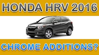 Honda HRV 2016 Customized Chrome Addition [upl. by Esya]