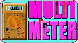 Digital multimeter battery replace  DT830B LCD Digital Voltmeter Ammeter [upl. by Llerol]