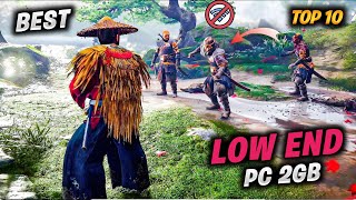 Best Low Spec Pc Games Open World  1GB RAM  2GB RAM  4GB RAM  256MB VRAM  512MB VRAM  2024 [upl. by Ennaoj]