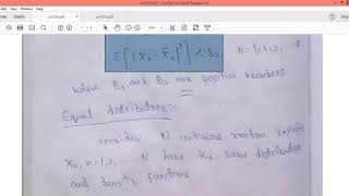 Lecture 61 Central limit theorem for unequal distribution and equal distributionPTSPJNTUECEBE [upl. by Nagad]