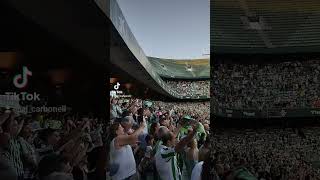 himno del Betis a Capela  partido de presentación 2425 realbetis betis Benitovillamarin [upl. by Aital]