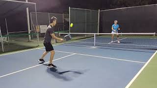 Pickleball practice drills Speedups and resets July 13th [upl. by Imaj474]