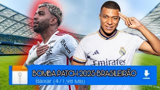 BOMBA PATCH 2025 PPSSPP BRASILEIRÃO [upl. by Gievlos]