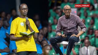 QampA Perezida Kagame yemeye kuzatumira uwamusabye kumusura mu biro bye ngo arebe uko aba akora akazi [upl. by Hobard]