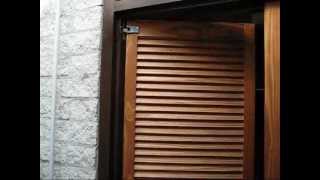 HAWGOOD spring hinges for small double action doors [upl. by Eniamurt]