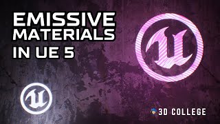 How to create Emissive Material in Unreal Engine 5 [upl. by Hun617]