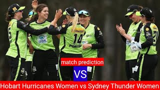 WBBL Match Prediction Whos Winning  Hurricanes or Thunder [upl. by Lichtenfeld691]