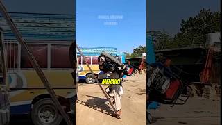 quotLuar Biasa Kakek Ini Lakukan 10 Kali Angkat Motor Sehariquot [upl. by Valerye655]