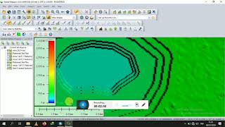 Tutorial pembuatan Open Pit pada Global Mapper BAYU SARIFUDIN  H1C017024 [upl. by Perce]