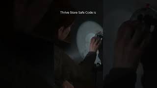 Thrive Store Safe Code  The Last of Us Part 2 shorts thelastofus [upl. by Iur321]