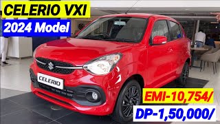 Maruti Suzuki Celerio VXI 2024 On Road Price। Maruti Celerio VXI। Down payment।loan Emi finance [upl. by Mara]