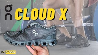 On Cloud X Training Shoe Review  Can You Lift In These [upl. by Alanson]