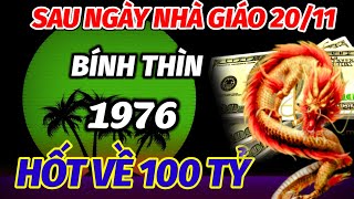 ÔM LỘC PHÚ QUÝ SAU NGÀY NHÀ GIÁO 2011 TUỔI BÍNH THÌN 1976 GẶP THỜI HỐT BẠC ẴM VỀ 100 TỶ CỰC GIÀU [upl. by Airotel]