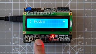 Arduino LCD Shield  Coding Menus the Easy Way [upl. by Vasquez]