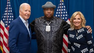 Rapper E40 Was Seriously Out of Place at Joe Biden For President RallyState Fairgrounds Raleigh NC [upl. by Gosser]